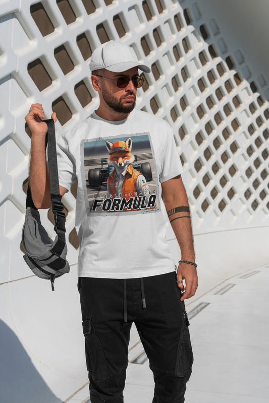 FoxTale Formula Car, Short Sleeve Tee