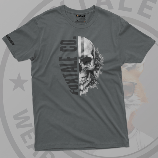 FoxTale Skull Emblem, Short Sleeve Tee