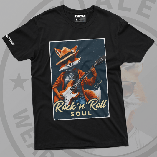 FoxTale Rock Guitar Jam, Short Sleeve Tee