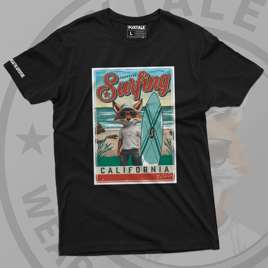 FoxTale Catch the Wave, Short Sleeve Tee